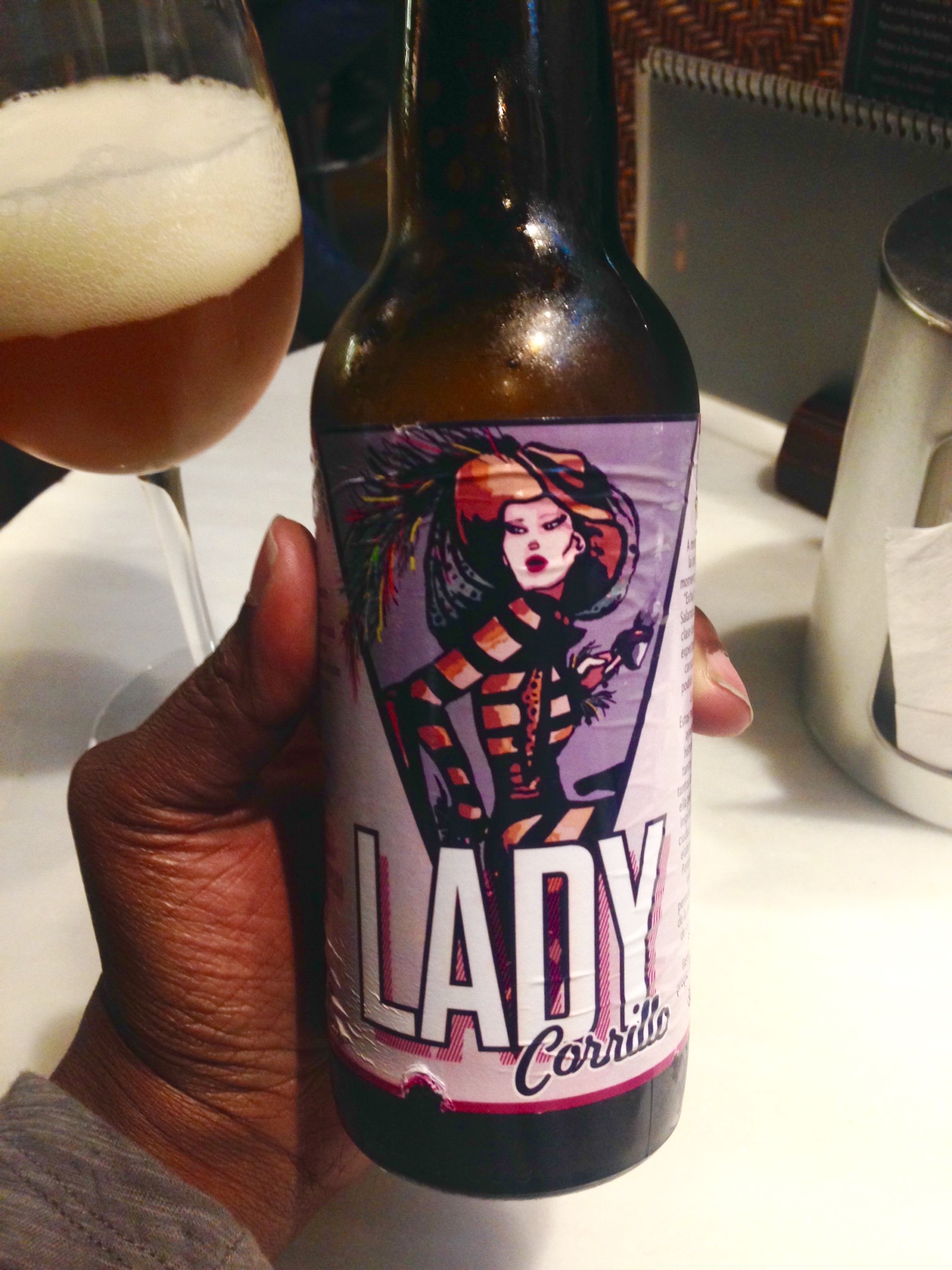Craft Beer in Spain Lady Corrillo of Salamanca Cruzan Foodie